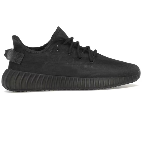 🆕 Adidas Yeezy Boost 350 V2 Mono Cinder Black Sneakers